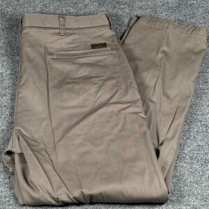 Vintage Lee Jeans 38x30 Beige Chino Pants Casual Dress Khaki Trousers Workwear